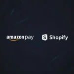 hero image for article with amazon and shopify logo on